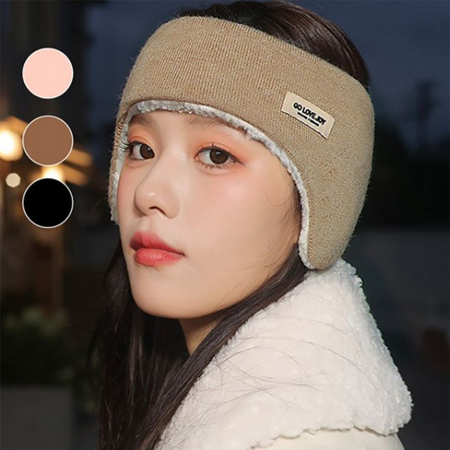 샬렛 이어머프 밴드형 겨울 귀마개 골프 등산 스키 캠핑 헤어밴드