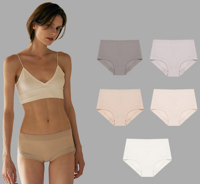 26SS 라페어 마침내 면 팬티 솔리드 패키지 5종