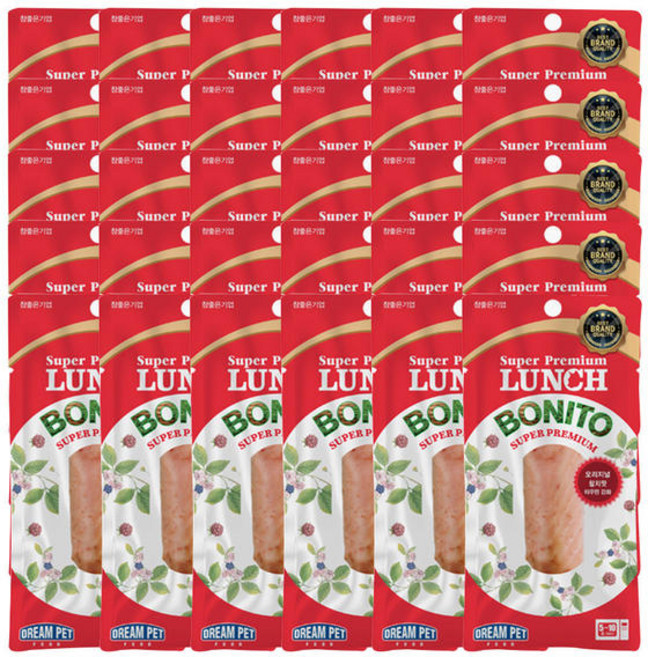 드림펫푸드런치 보니또, 오리지널 참치맛, 20g, 30개