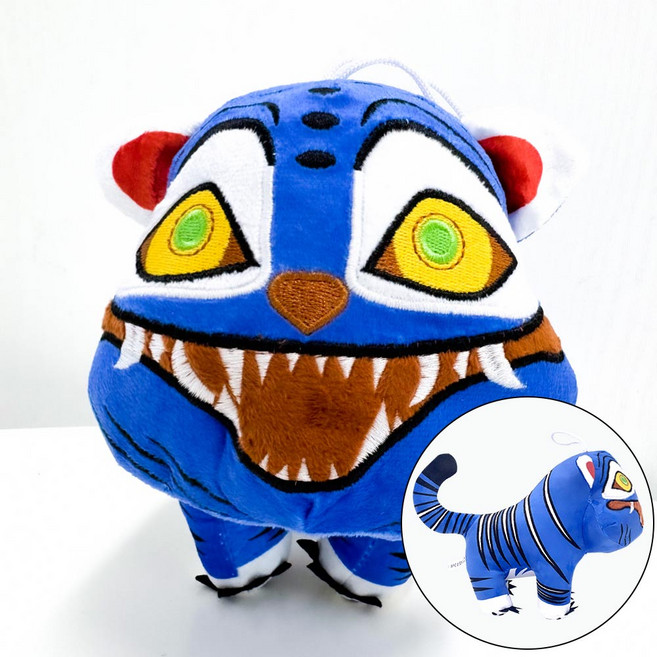 케데헌 더피 인형 호랑이인형 derpy, 1개, 더피인형, 18cm