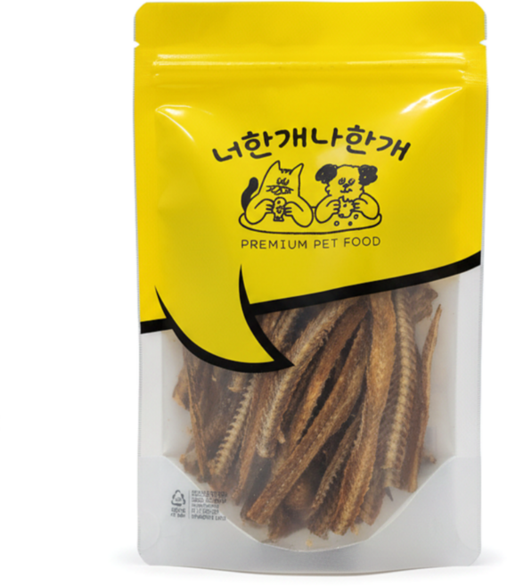 강아지 수제 간식 장어뼈 장어간식 50g 노령견 특식 애견간식, 1개, 장어