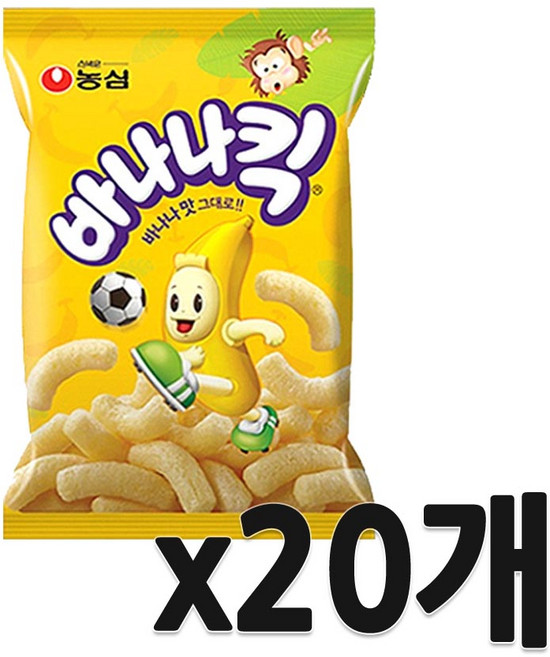 농심 바나나킥 75g x20개, 20개