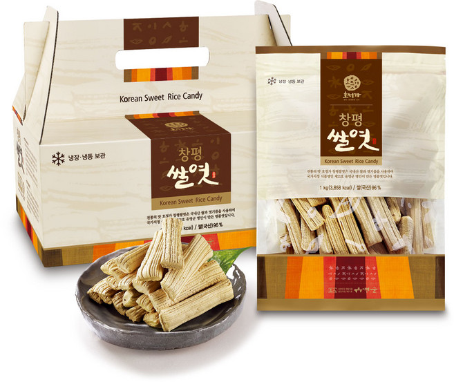 창평쌀엿 선물세트 1kg / 대한민국 식품명인 제21호, 1개