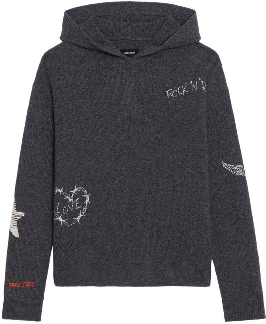 쟈딕앤볼테르 마르키즈 자수 후디