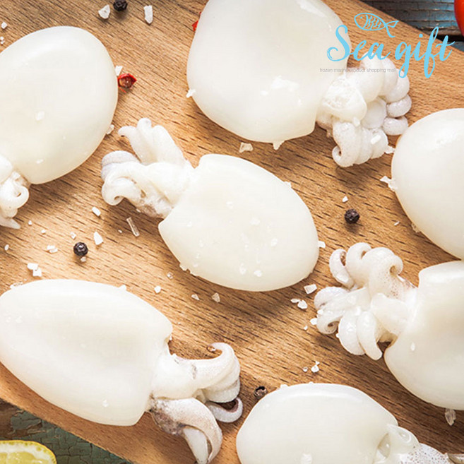 [씨기프트]미니 갑오징어 2.4kg(200g x 12팩) 9미 베이비이까 손질 업소용, 12개, 2.4kg