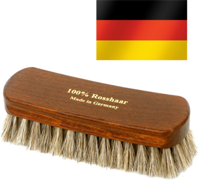 독일 말털 고급 브러쉬 15cm/고급 구두솔, 1개