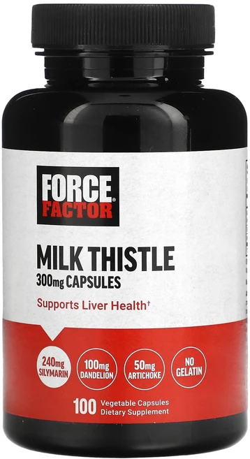 몸관리하세요 겨울입니다 Force Factor 밀크시슬 300mg 베지 캡슐 100정 특별관리진행, ForceFactor밀크시슬300mg베지캡슐100정, 1 - 쿠팡