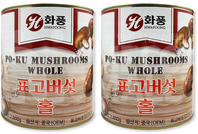 화풍 표고버섯 홀 2 800g, 2.8kg, 2개