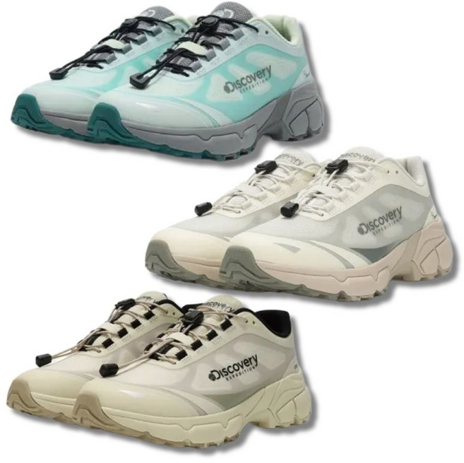 [백화점정품] 디스커버리 운동화 고프코어 하이킹 일상화 키높이 어글리슈즈 캠핑