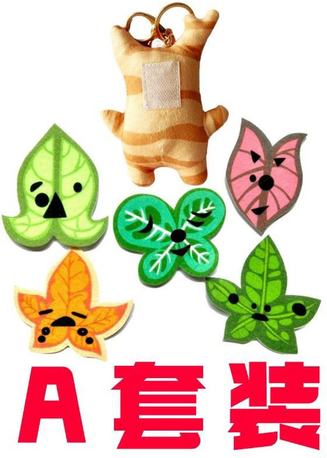 塞爾達傳說 王國之淚 克洛洛 呀哈哈 毛絨掛件 鑰匙扣 A套裝, 1個, 棕色A套裝