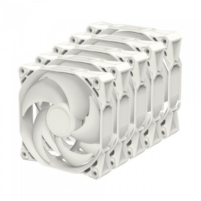 다크플래쉬 S100 FDB (5PACK) 시스템 케이스 쿨러 (화이트), 1