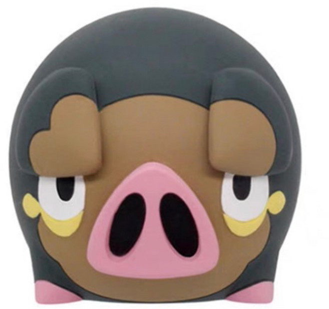 T-ARTS 代理版 寶可夢 軟軟公仔P3 新葉喵 呆火鱷 潤水鴨 迷你芙 轉蛋 扭蛋 全6種, 1個