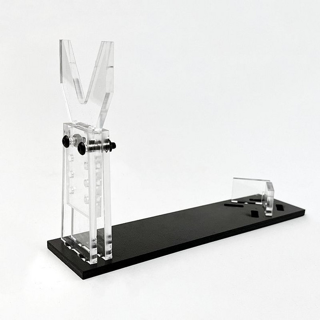 장난감총 라이플 모형총 거치대 진열대 스탠딩 조립형, 표준 구성, 1개, A