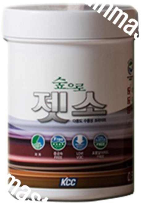 KCC 숲으로홈앤젯소 0.5L 1L 4L 친환경페인트 벽지 목재용 DIY 리폼, 젯소 0.5L, 0.5ml, 1개