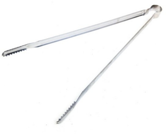 코코렉스 악어 바베큐 집게 40cm, SILVER, 1개