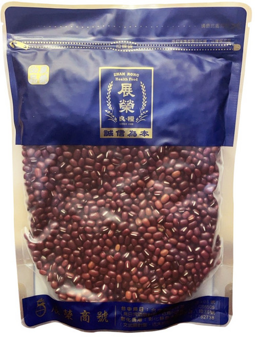 展榮商號 萬丹紅豆 本產紅豆, 1個, 夾鏈包裝(含一包乾燥劑跟脫氧劑)