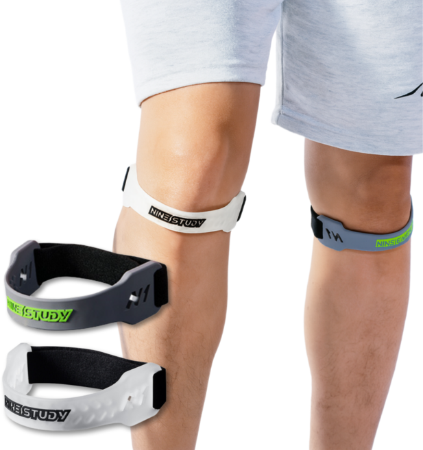 자크네 PVC 슬개골 무릎보호대 2p세트, 아틱 그레이, 2개