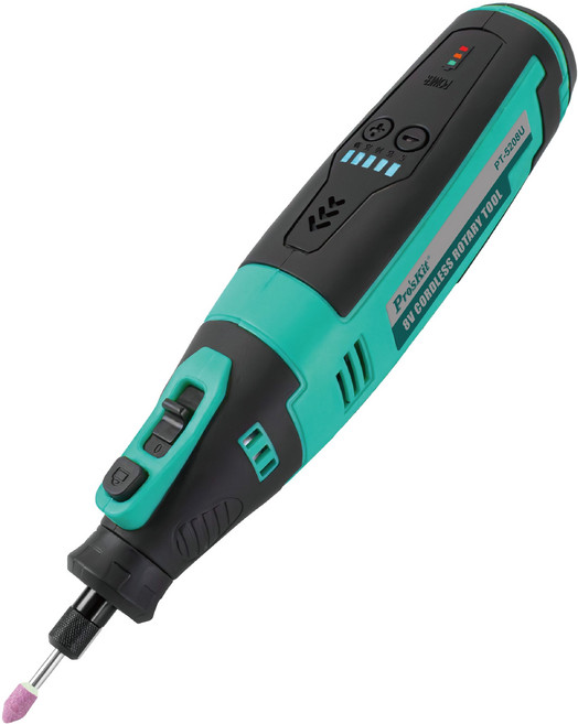 Pro's Kit 寶工 PT-5208U 8V 防誤鎖鋰電池充電電磨, 1個