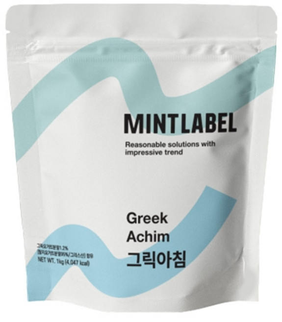 민트라벨 그릭아침 요거트 파우더, 1개입, 8개, 1kg