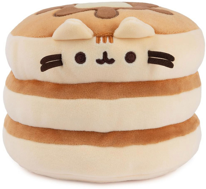 건드 푸신 고양이 팬케이크 스퀴신 플러시 8세 이상용 인형 6", Tiramisu 4"