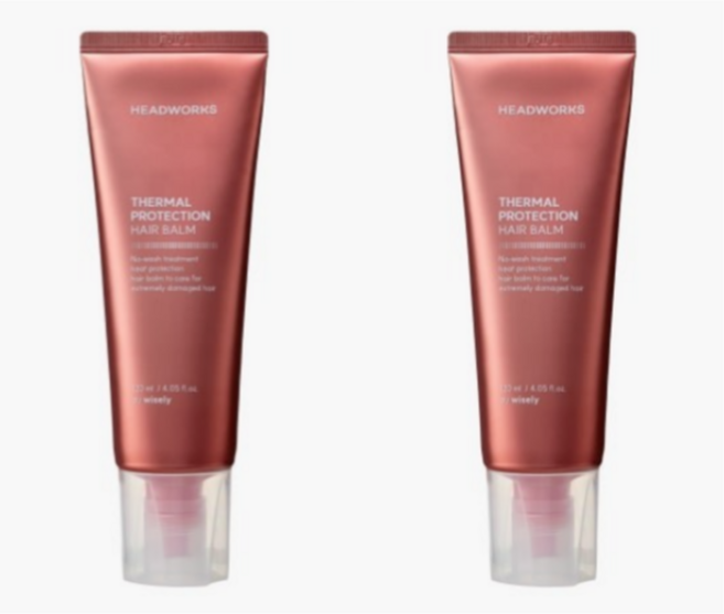 [NEW]제이지마켓 고농축 열보호 헤어밤 드라이기 고데기 사용전 필수템, 2개, 120ml