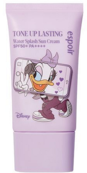 espoir Water Splash Sun Cream Tone Up Lasting 隔離霜 SPF50+ PA++++ 修飾膚色 持久保濕 清爽防曬, 1件, 50ml
