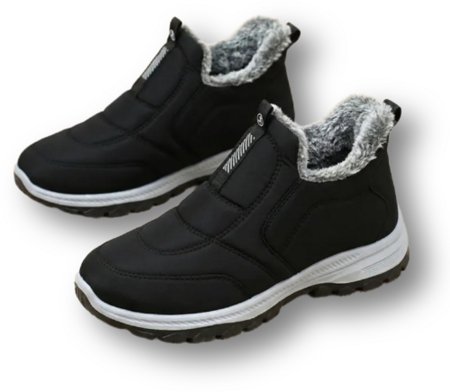 핏앤필 남녀공용 겨울 방한화 패딩화 털신발