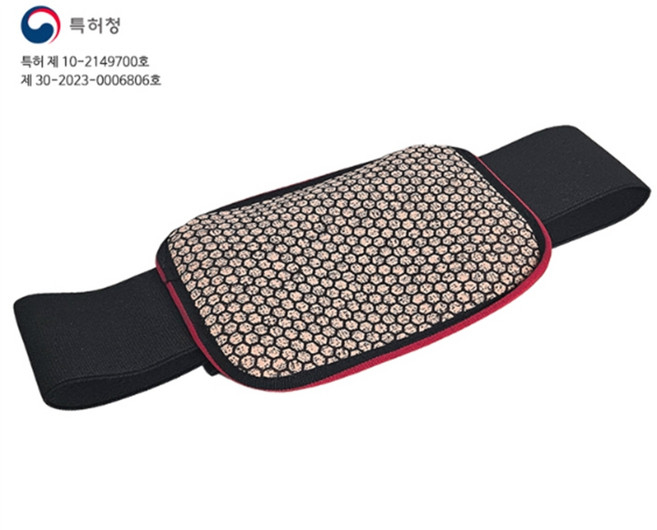 상세페이지 참조 탈부착 핫팩복대 원적외선 복부 허리찜질벨트, 1개