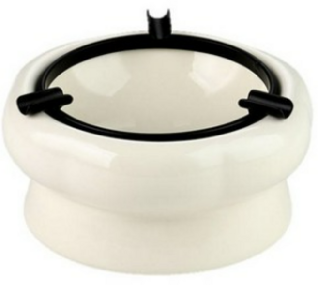 리몬 심플 도자기 재떨이, 3개