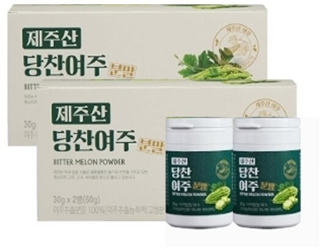 제주산 당찬여주 분말, 2박스, 1정, 30g