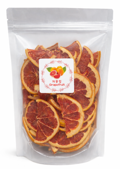 자몽칩 루비망고 수제 건조과일, 100g, 1개