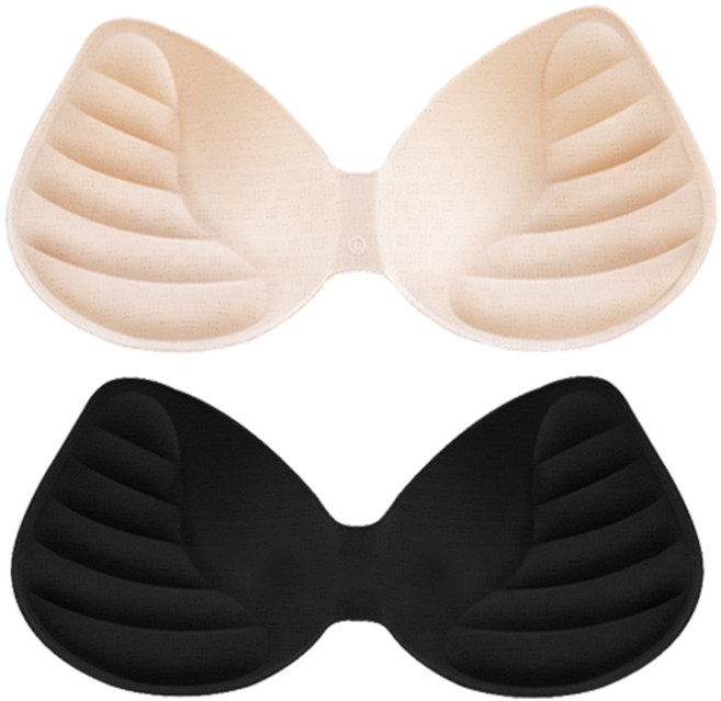 소소미도 물방울 일체형 브라패드 가슴 뽕 땅콩패드 수영복 비키니 스포츠브라 2세트