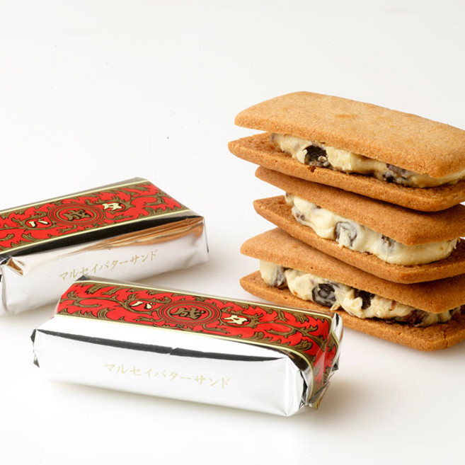 Rokkatei 일본 홋카이도 육화정 롯카테이 마르세이 버터샌드 5개입 x5팩, 6, 1.2kg