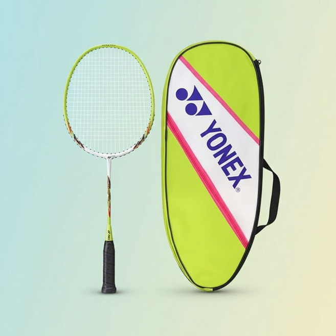요넥스 배드민턴 라켓 2025 머슬파워2 주니어+셔틀콕2입 어린이 방과후 레슨 MP2JR 4U, 1개, 머슬파워2주니어