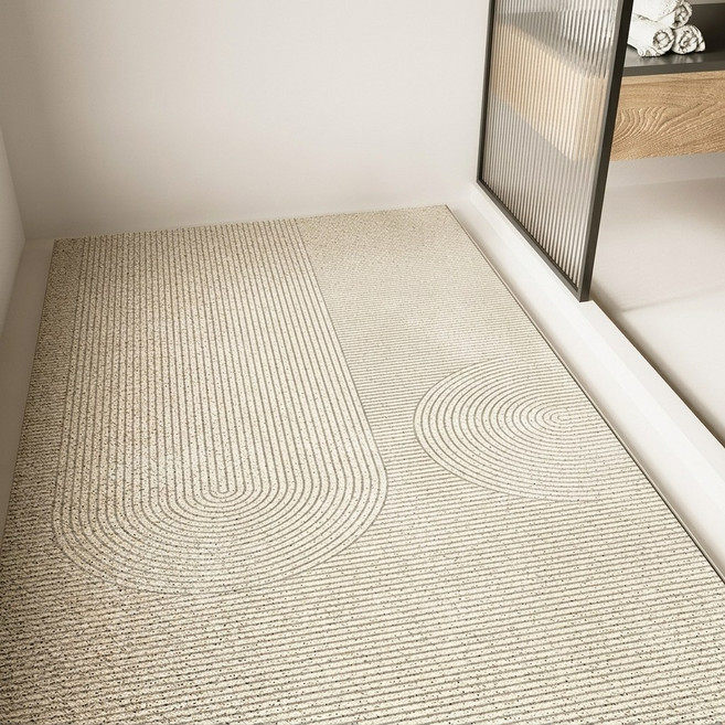 아르토 3세대 욕실 베란다 미끄럼방지 건식 매트, 1개, 베이지