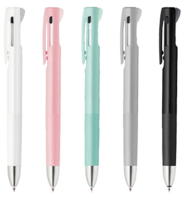 제브라 블렌 2+S 다기능 볼펜 샤프 멀티펜 blen, 0.5mm, 핑크