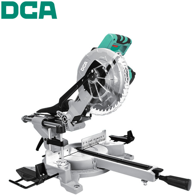 DCA AJX10-255 슬라이딩각도절단기 255mm 1800W 톱날포함 유선 몰딩 각도기