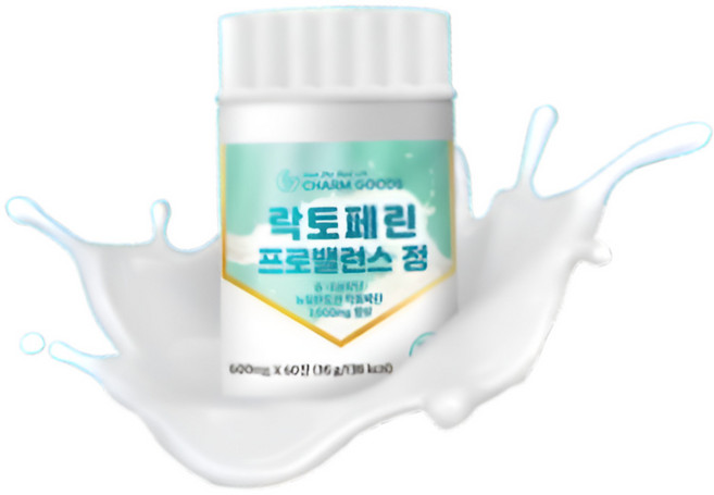 초유 락토페린 산양유 단백질 유산균, 60정, 1개