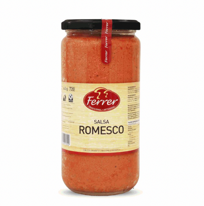 스페인 현지 판매 1위 로메스코 소스 오리지널 그대로 정통의 맛, 1개, 640ml