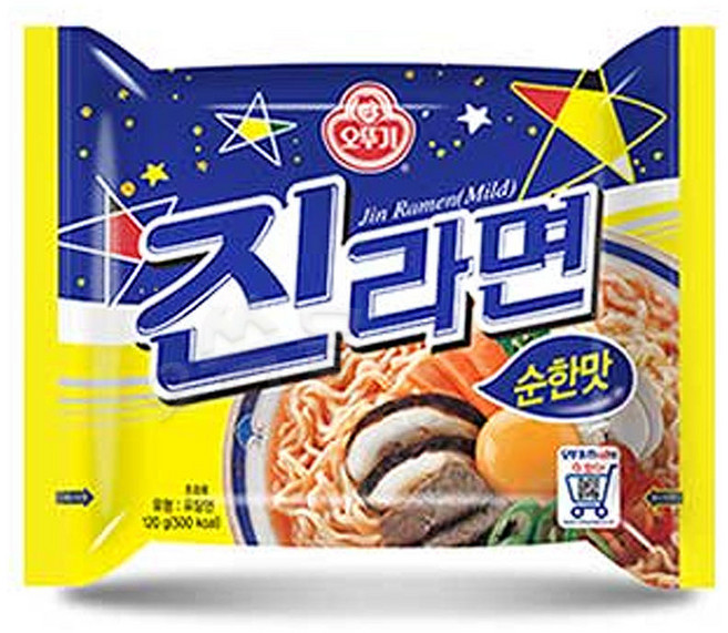 오뚜기 진라면 순한맛, 4개