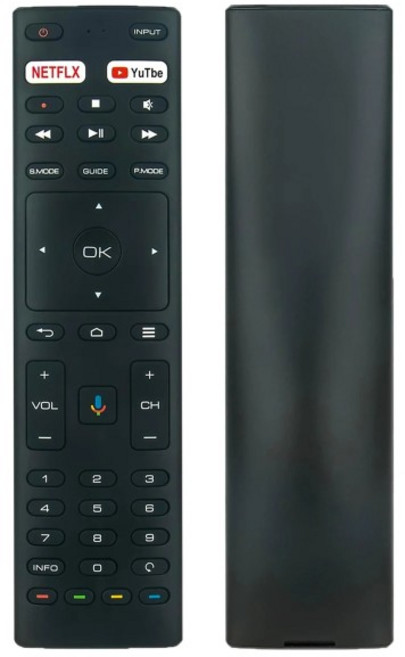 SMARTEVER RM-T1 스마트 TV용 교체 리모컨 (음성 없음)