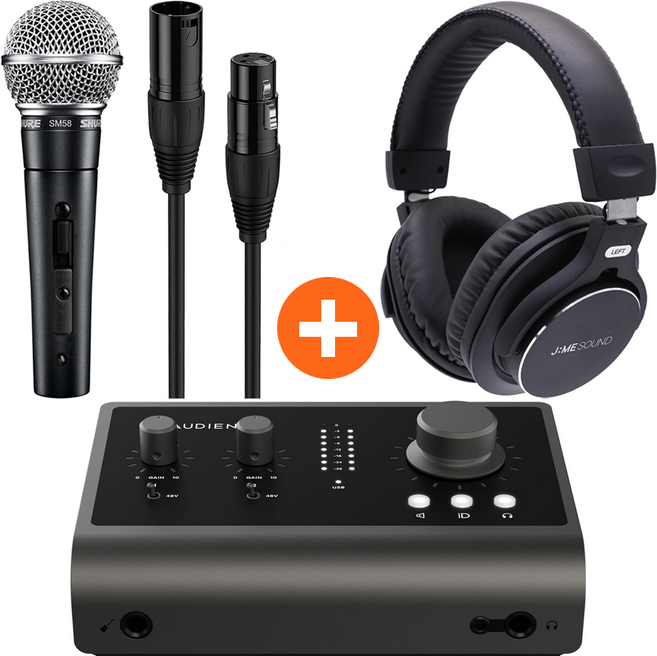 오디언트 iD14 MK2 x 슈어 SM58sk x 제이미 JP-2N 패키지