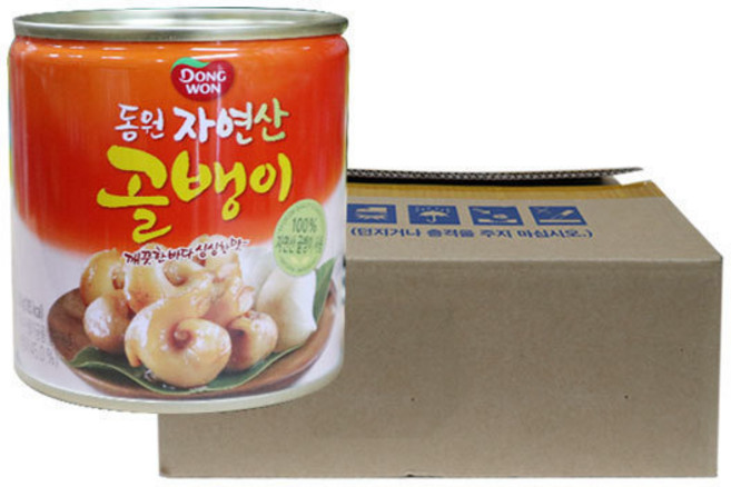 동원에프앤비 골뱅이 캔 230g x24업소용 식자재 식당용 단체 급식용 식재료 대용량