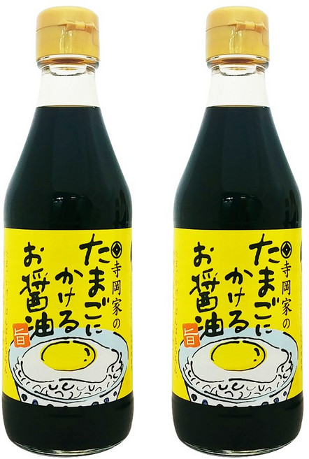 테라오카 계란에 뿌리는 간장 소스, 300ml, 2개