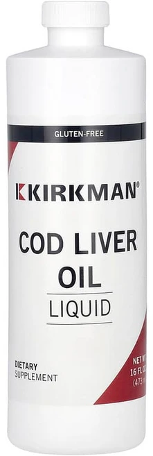 Kirkman Labs 액상 대구 간유 473ml(16fl oz) KIM-02015, 473.176 ml, 1, 473ml - 쿠팡