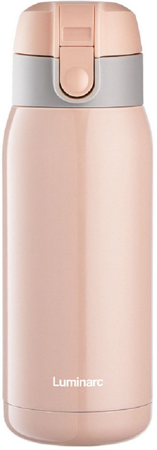 루미낙 바운스 보온보냉병, 핑크, 370ml, 1개