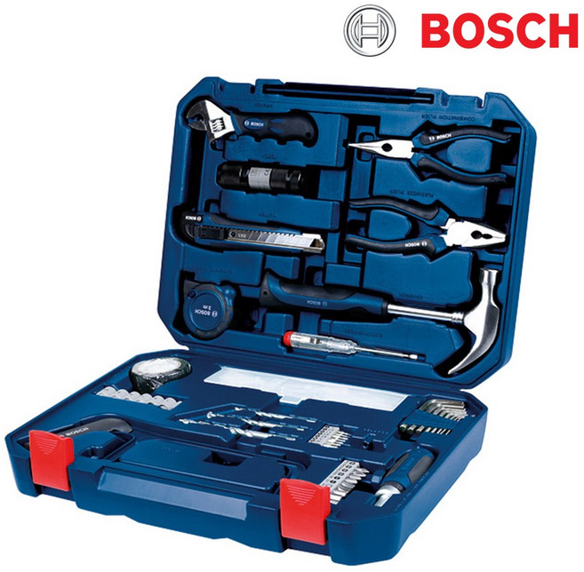 보쉬 가정용 수공구 108종 세트, 공구 108종, 1개