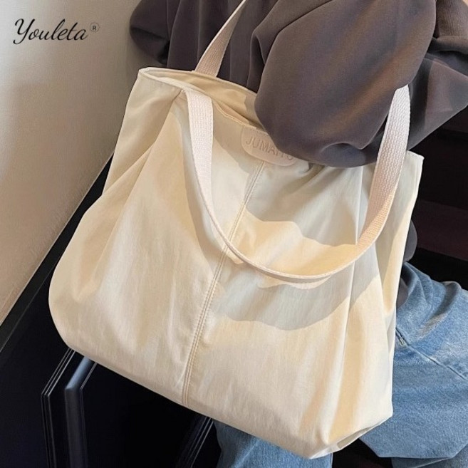 유레타 초경량 나일론 빅 숄더 쇼퍼백 데일리 보부상 가방 8258