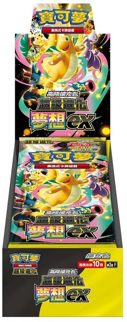 寶可夢 集換式卡牌遊戲 高級擴充包 超級進化 夢想EX, 1個