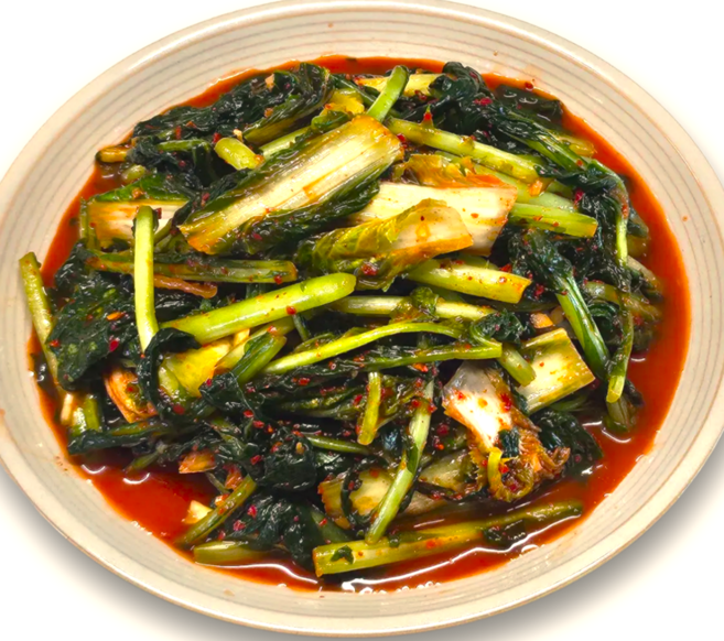 더평창 오대산 열무 얼갈이김치 국내산 100%, 3kg, 1개